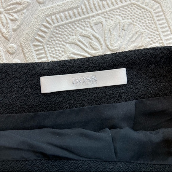 BOSS Hugo Boss Black Pencil Skirt Sz 8 EUC - Picture 7 of 13